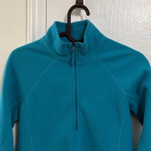 Marmot Turquoise Fleece Quarter-Zip